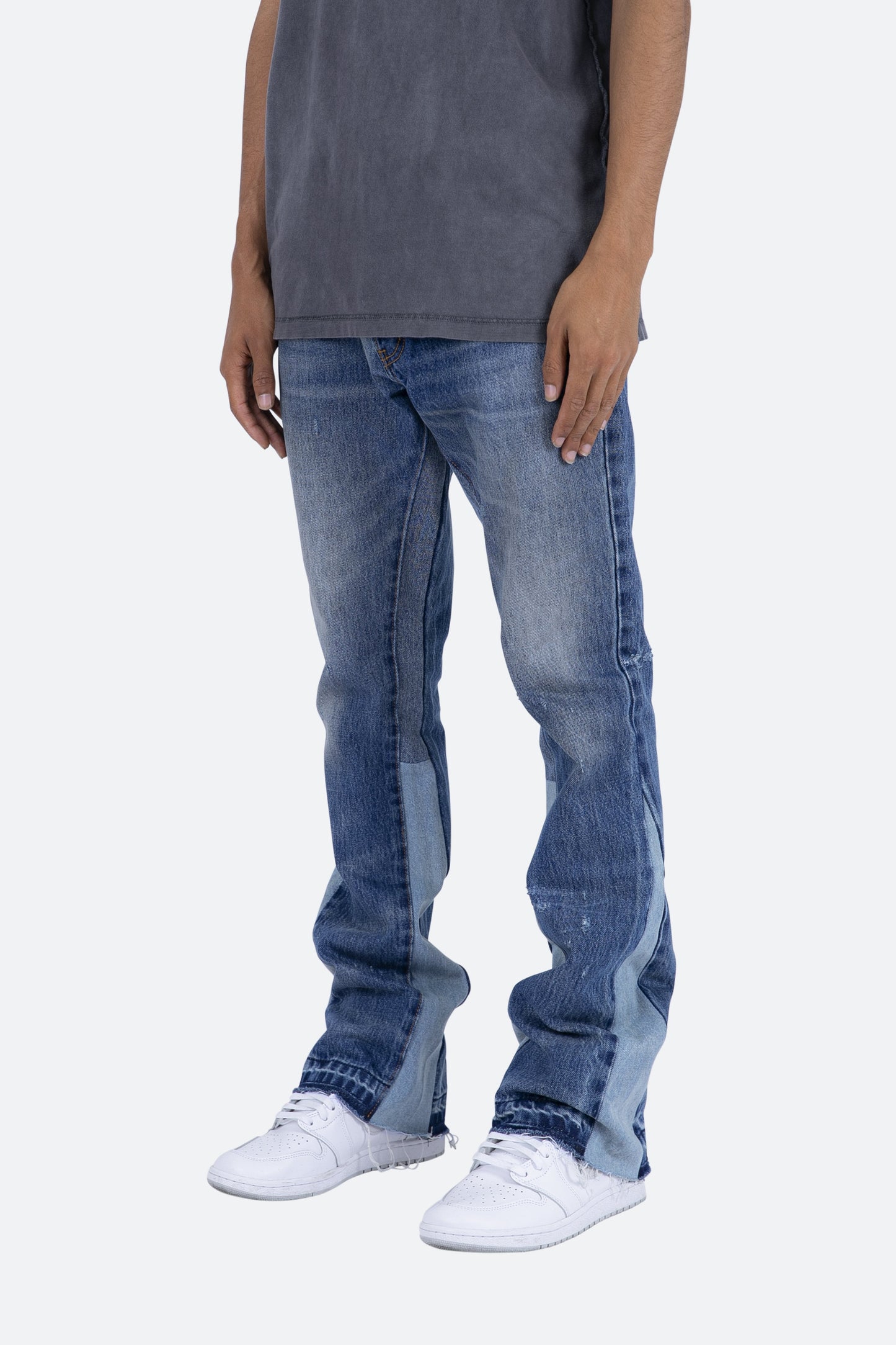 B133 Flare Denim - Blue