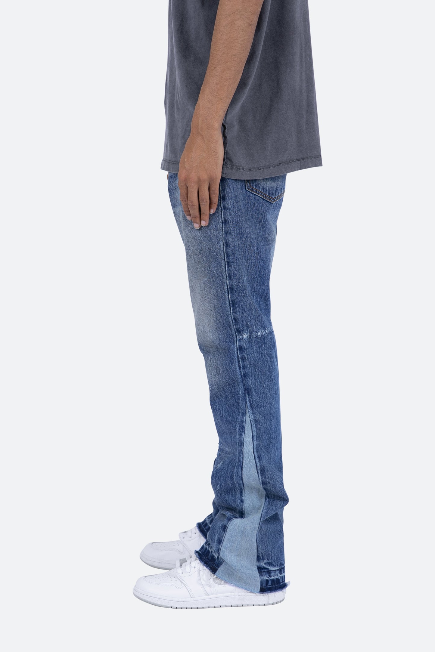 B133 Flare Denim - Blue