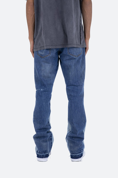 B133 Flare Denim - Blue