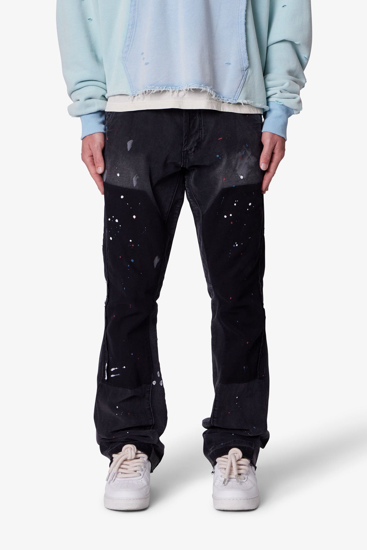 B243 Flare Denim - Black