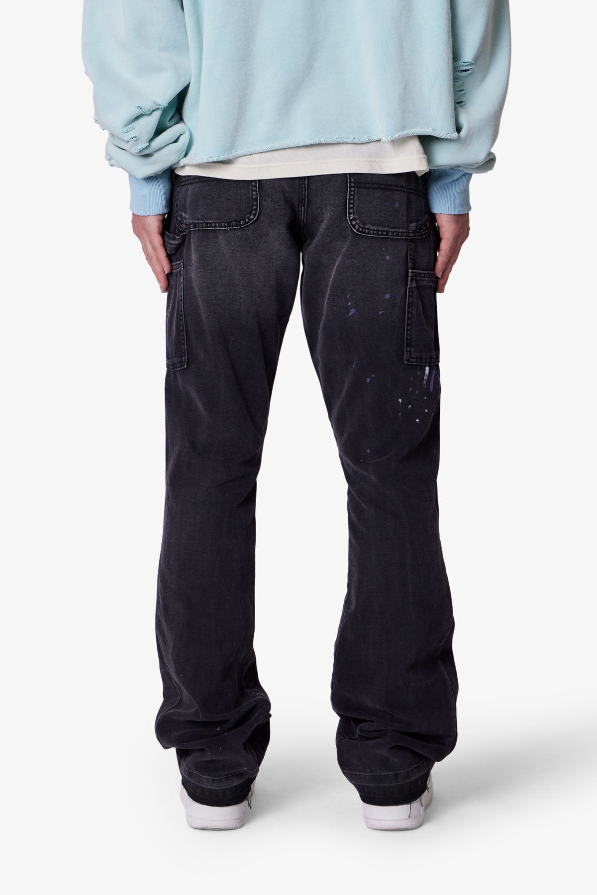B243 Flare Denim - Black