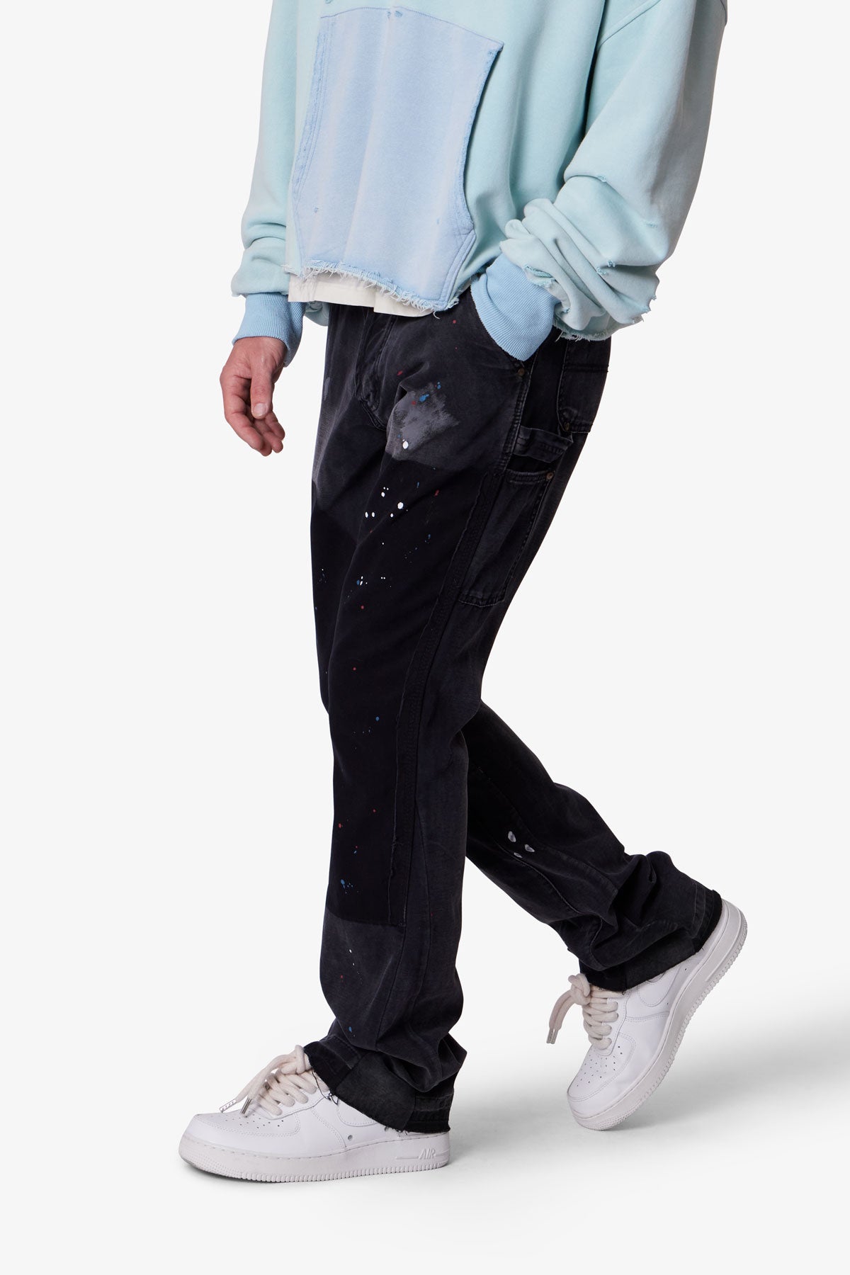 B243 Flare Denim - Black
