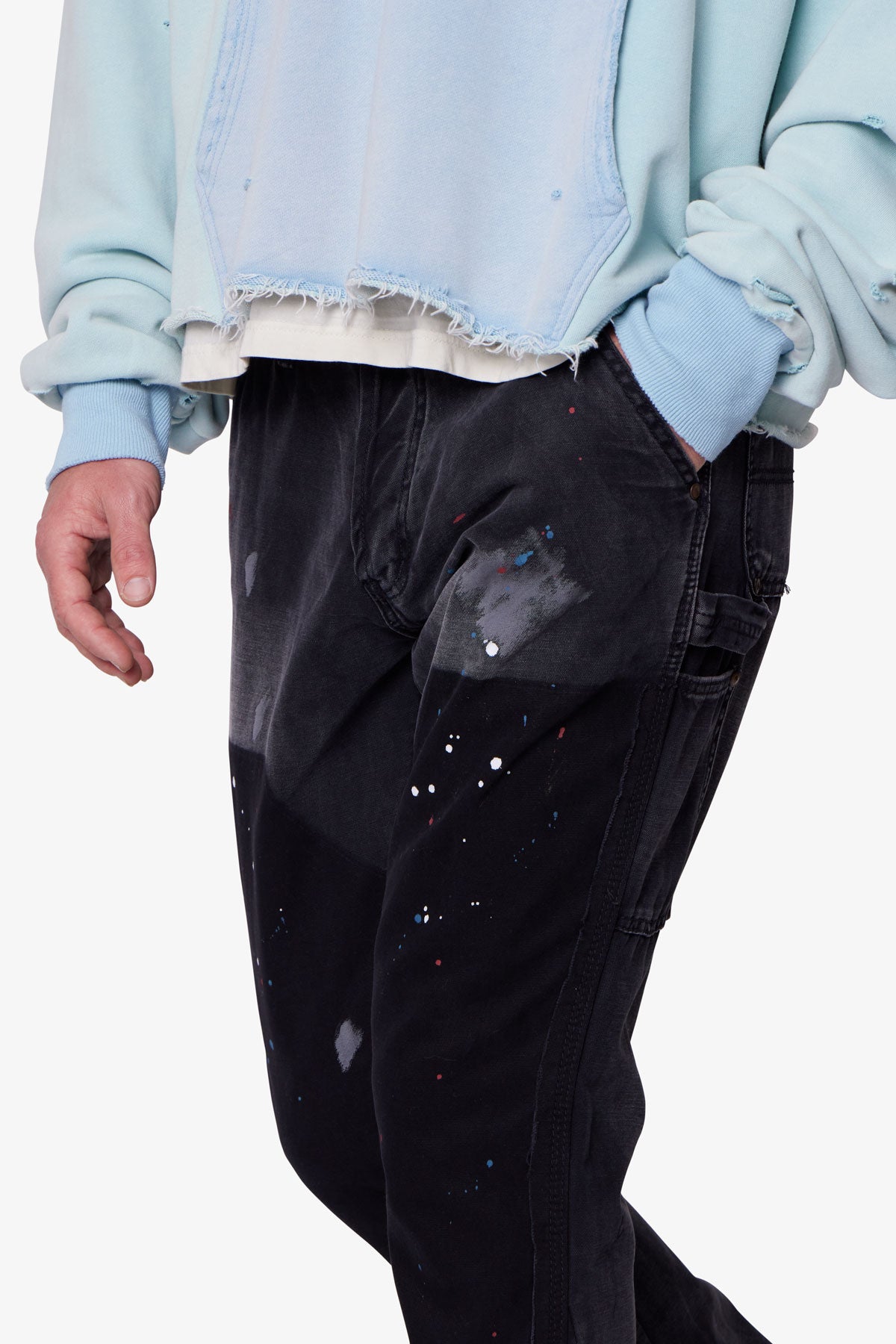 B243 Flare Denim - Black