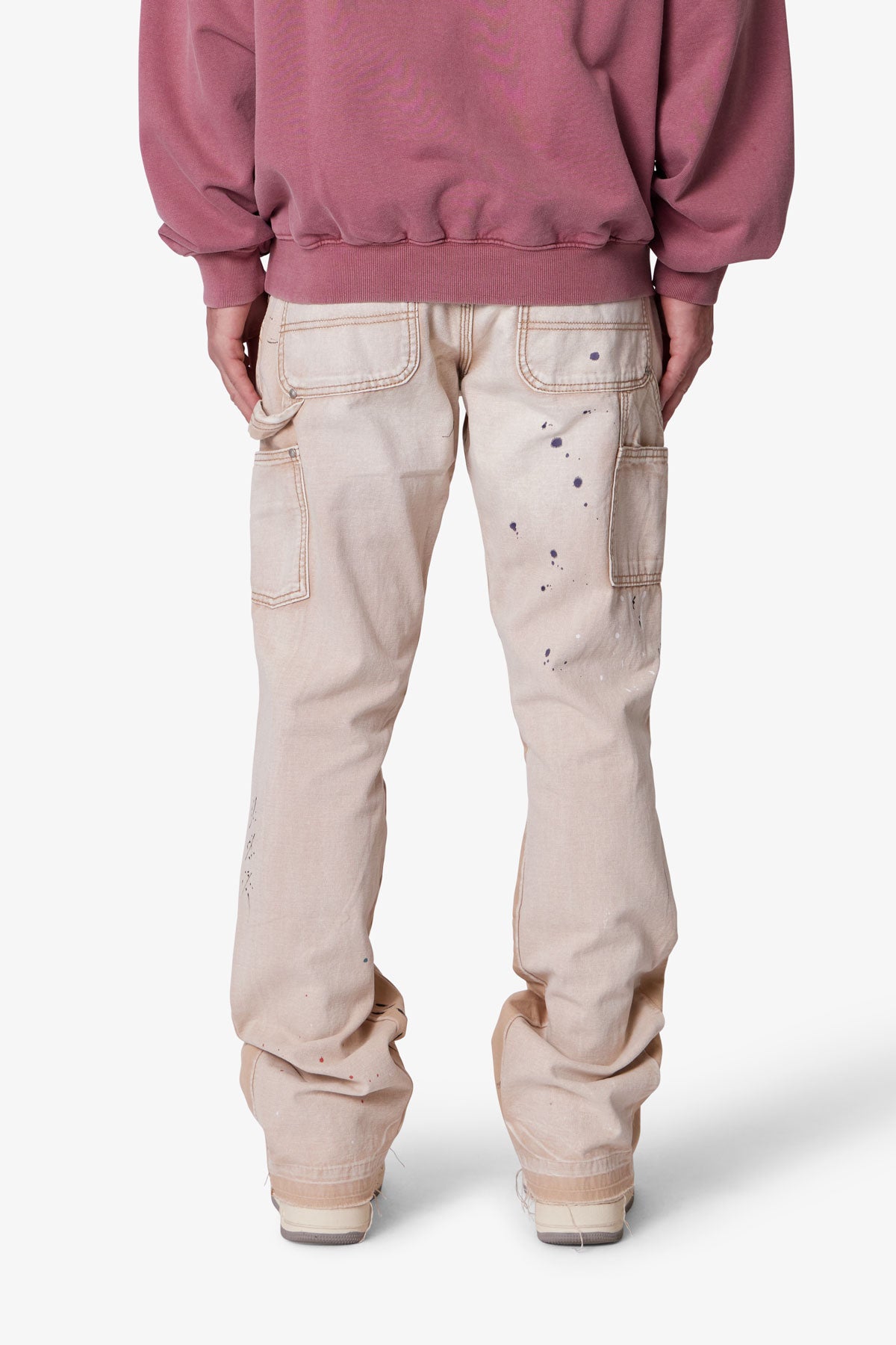 B243 Flare Denim - Khaki