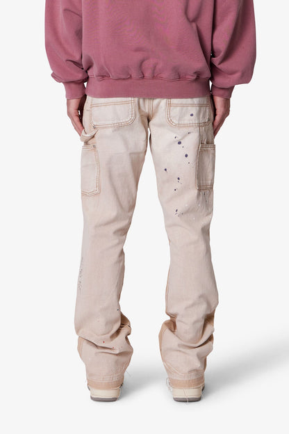 B243 Flare Denim - Khaki