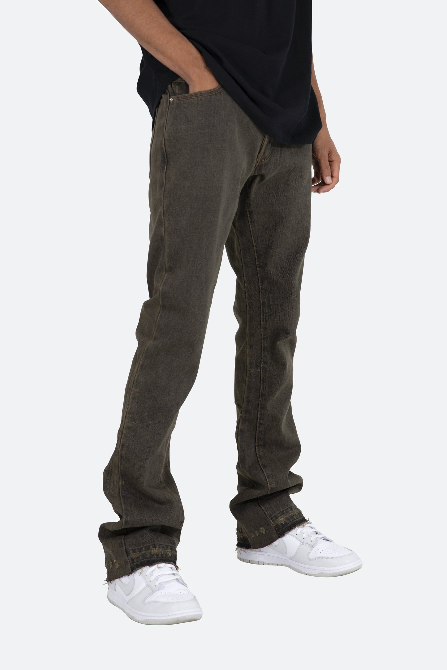 B355 Flare Denim - Grey