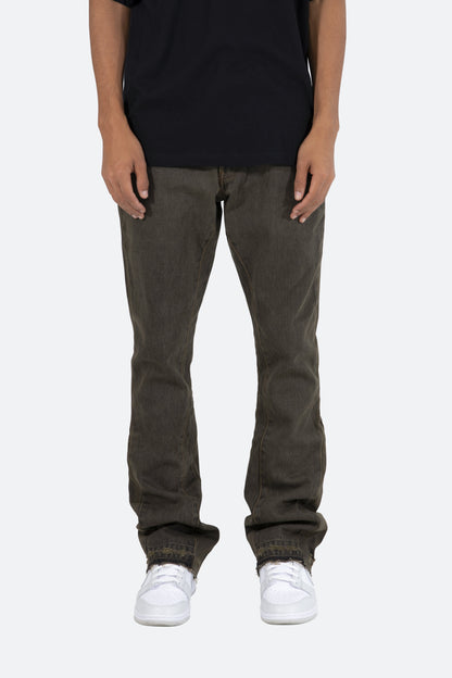 B355 Flare Denim - Grey