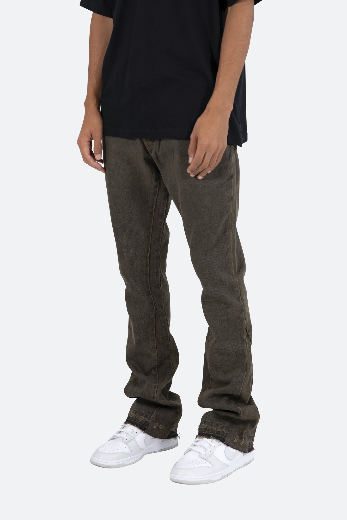 B355 Flare Denim - Grey