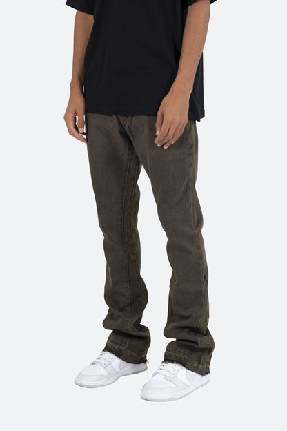 B355 Flare Denim - Grey