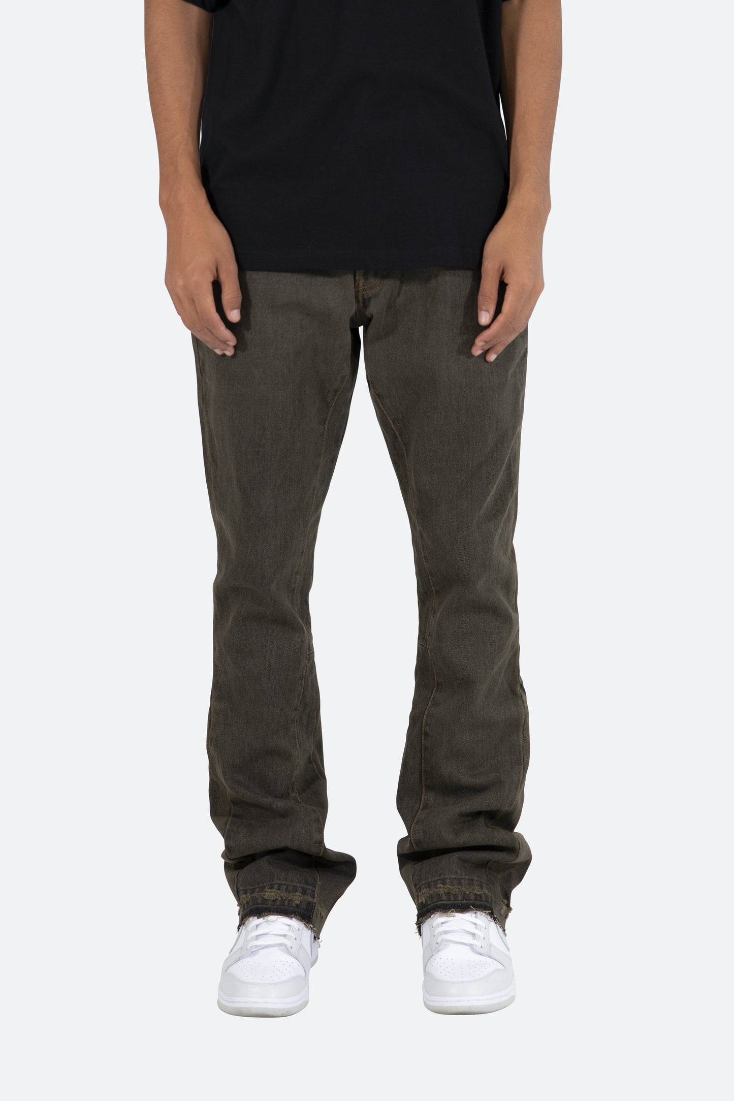 B355 Flare Denim - Grey