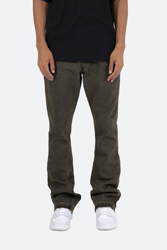 B355 Flare Denim - Grey
