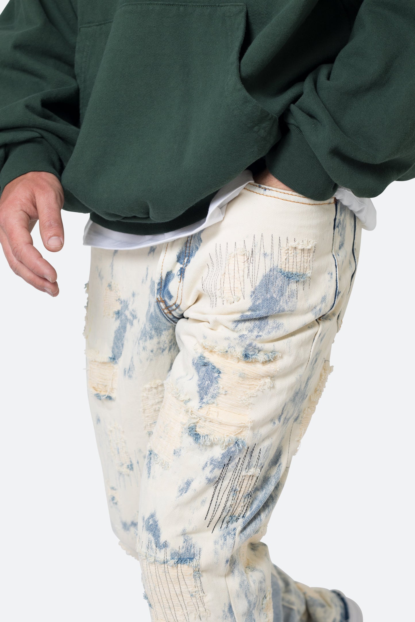 B506 Flare Denim - Blue