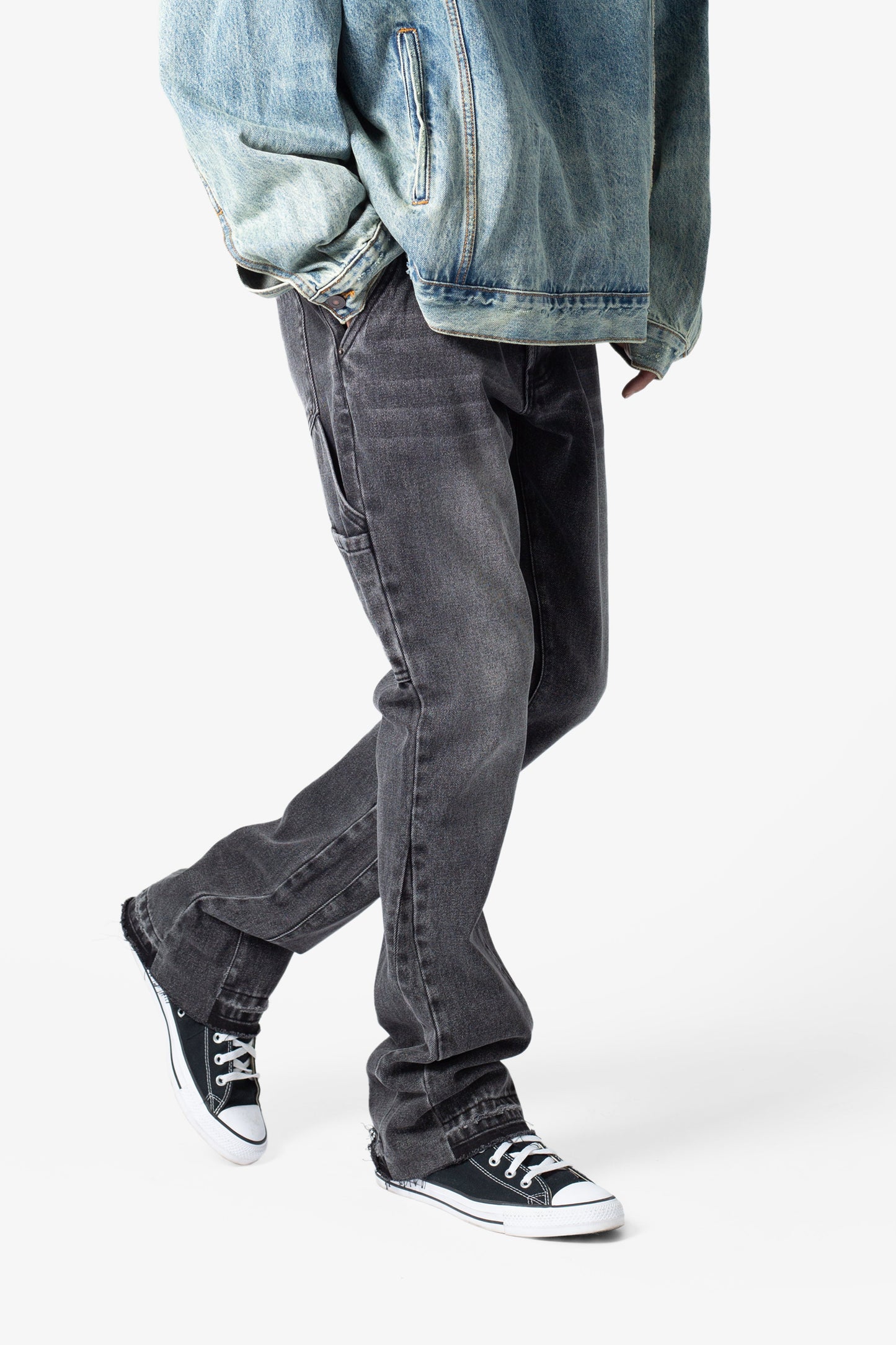 B531 Carpenter Flare Denim - Vintage Black