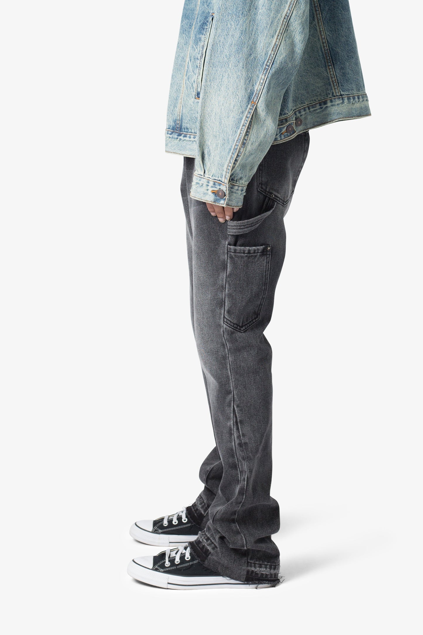 B531 Carpenter Flare Denim - Vintage Black