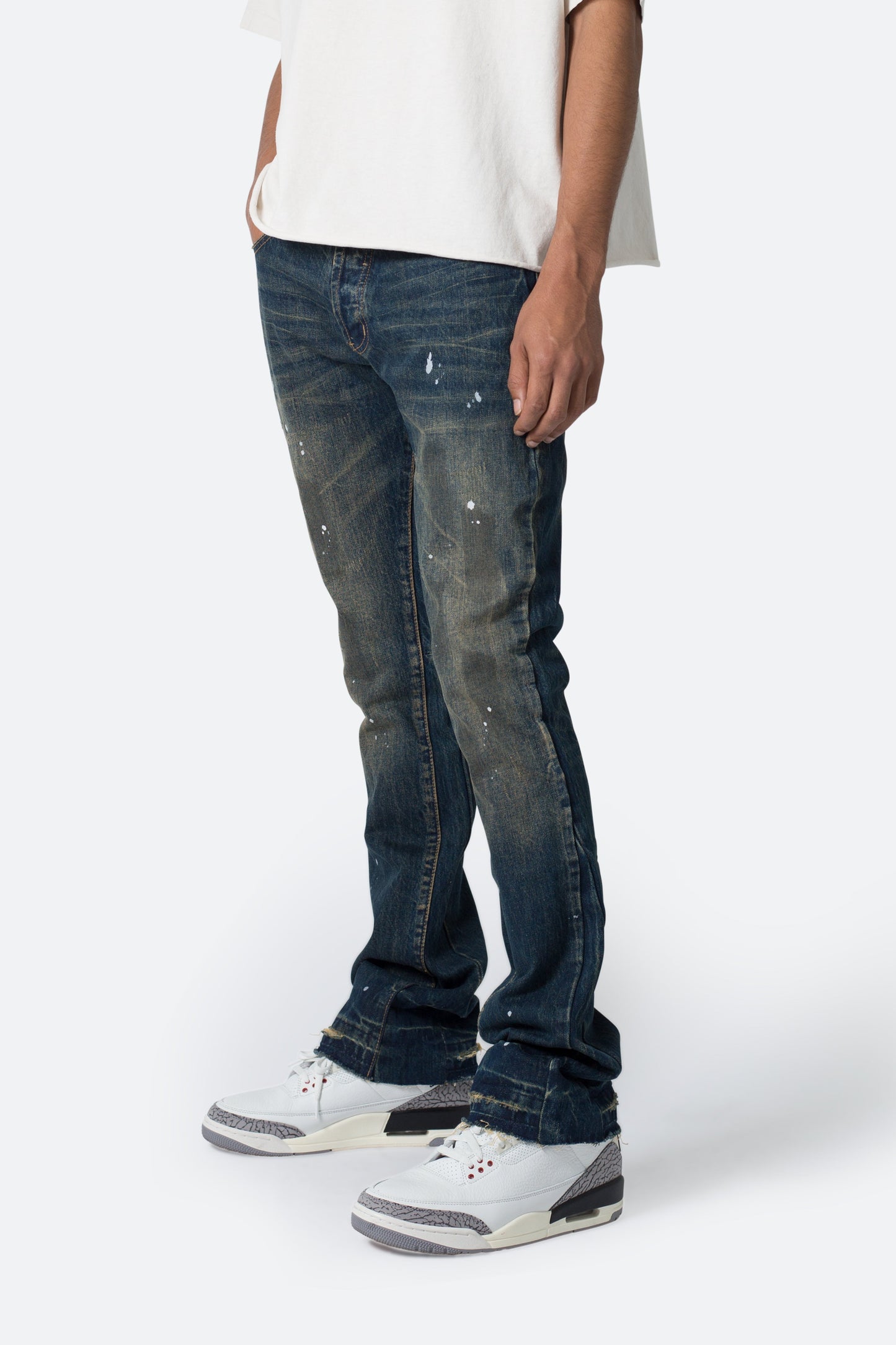 B614 Flare Denim - Blue