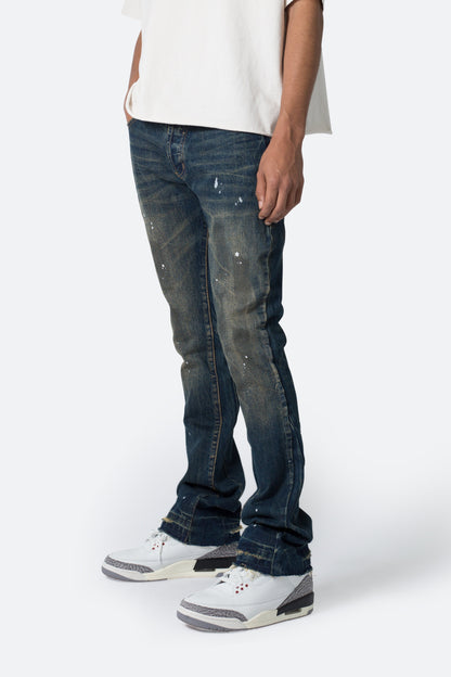 B614 Flare Denim - Blue