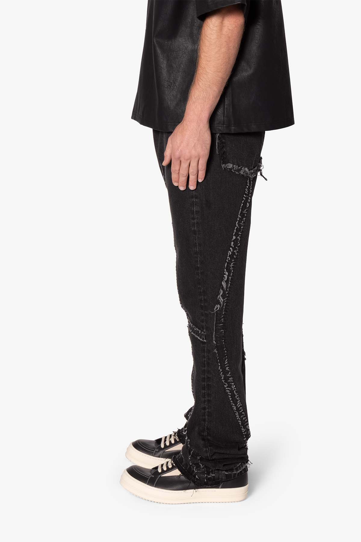 B705 Tear and Repair Denim - Black