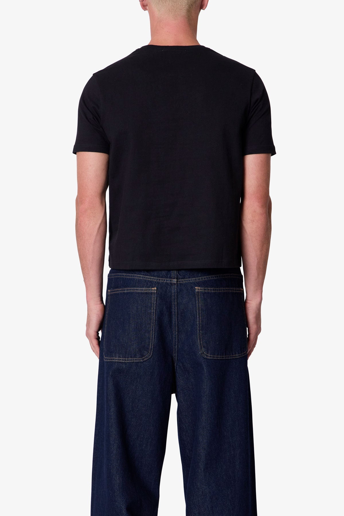Baby Henley Tee - Black