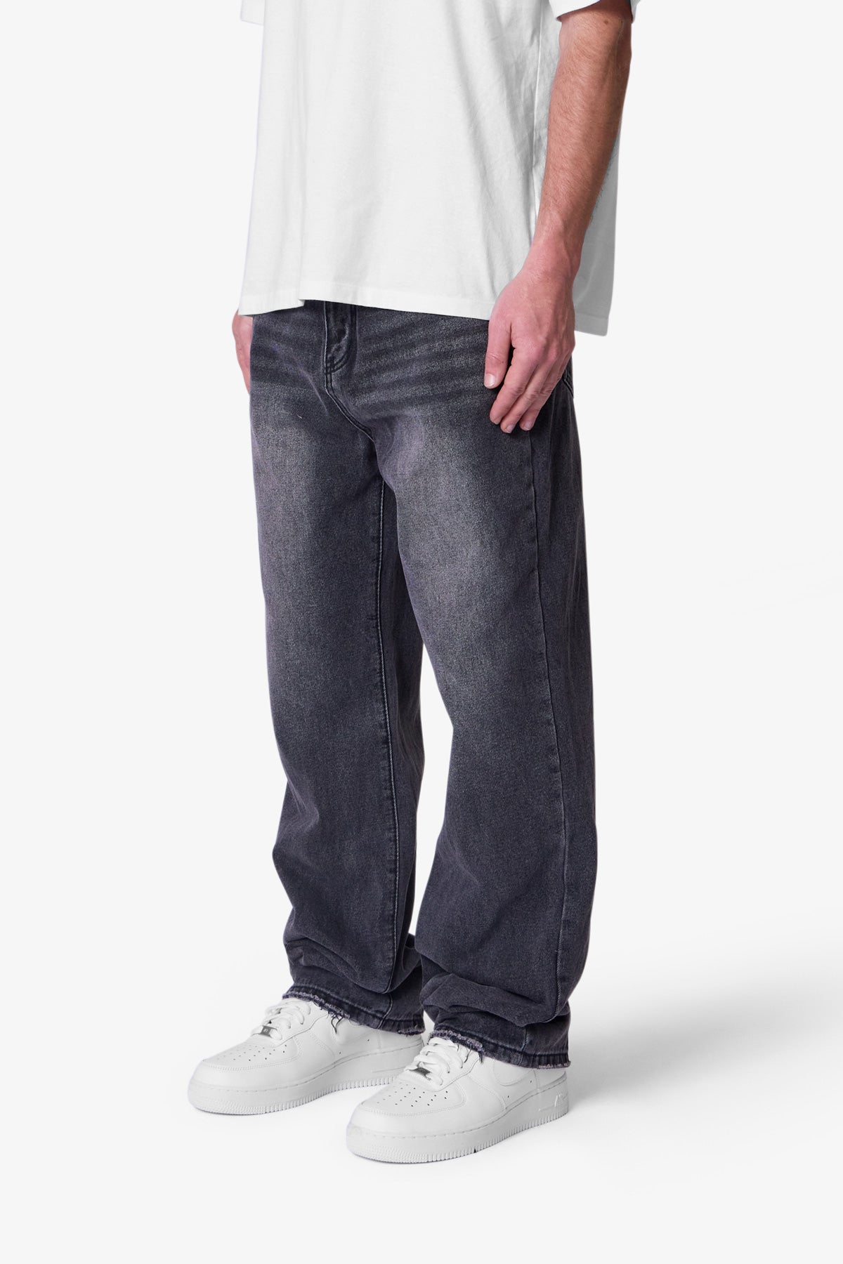 Baggy Denim - Washed Black