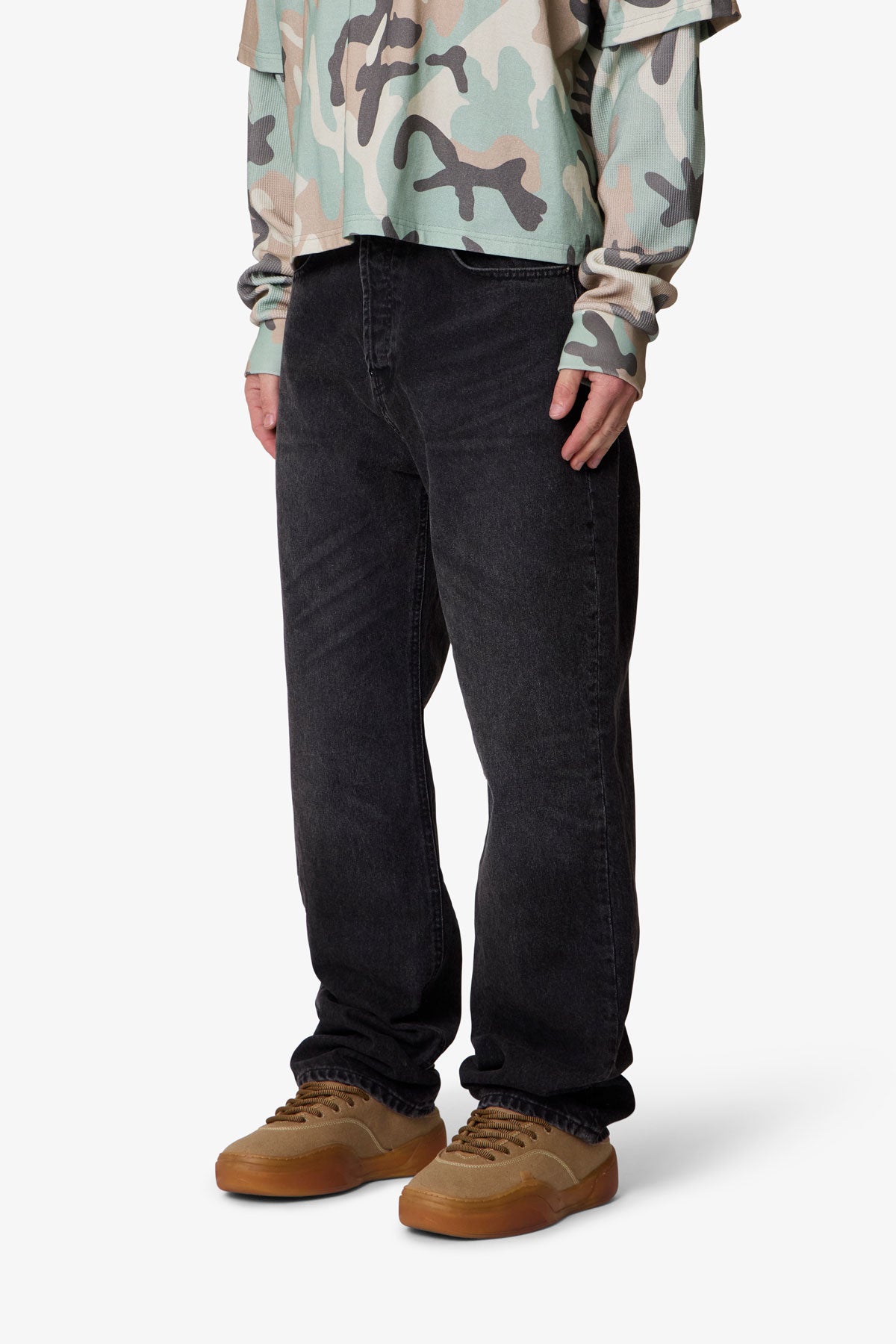 Baggy Denim - Western Black