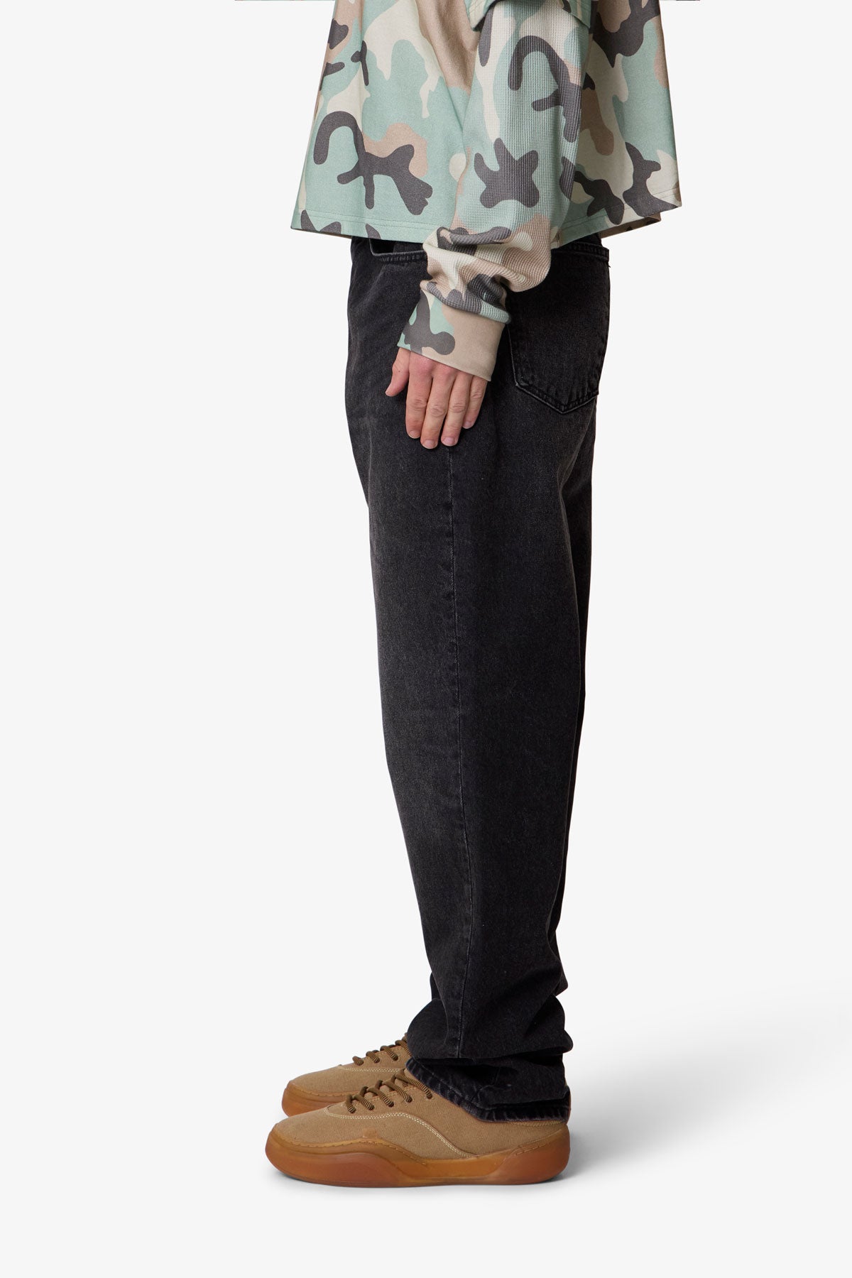 Baggy Denim - Western Black