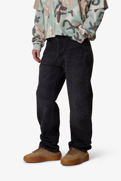 Baggy Denim - Western Black