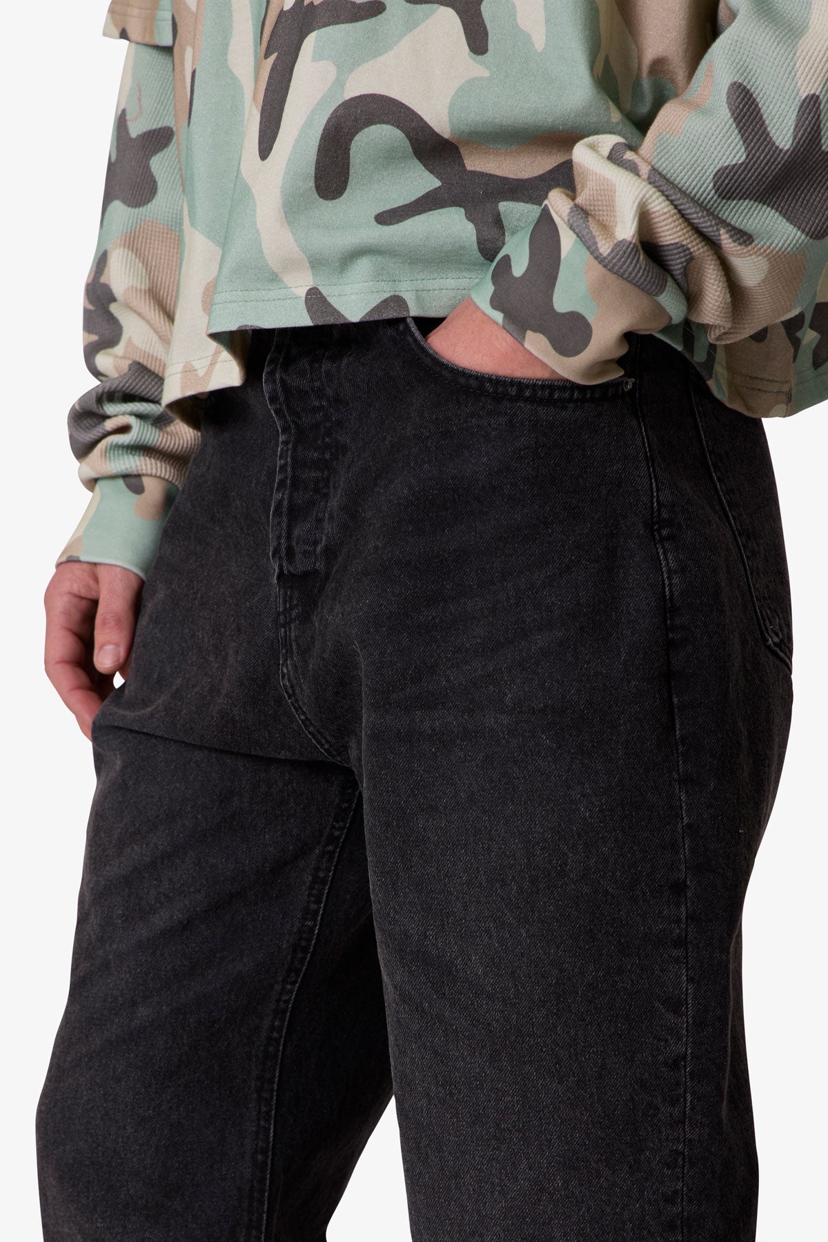 Baggy Denim - Western Black