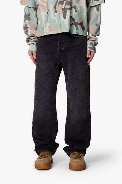Baggy Denim - Western Black