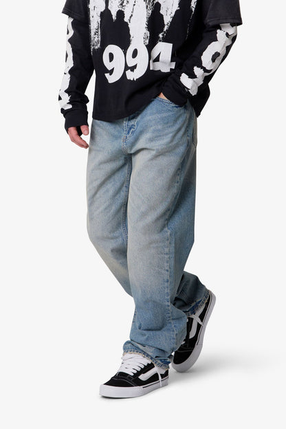 Baggy Denim - Western Blue