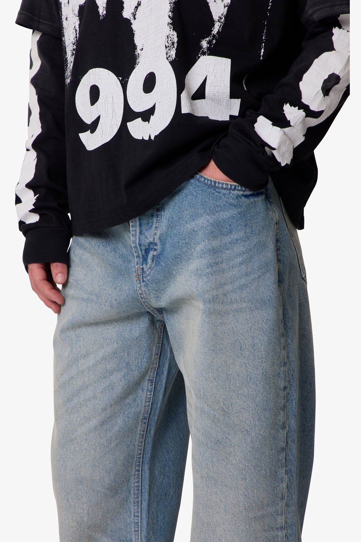 Baggy Denim - Western Blue