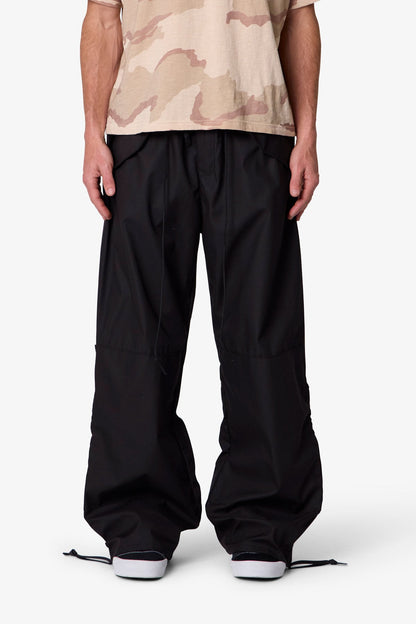 Baggy Military Pants - Black