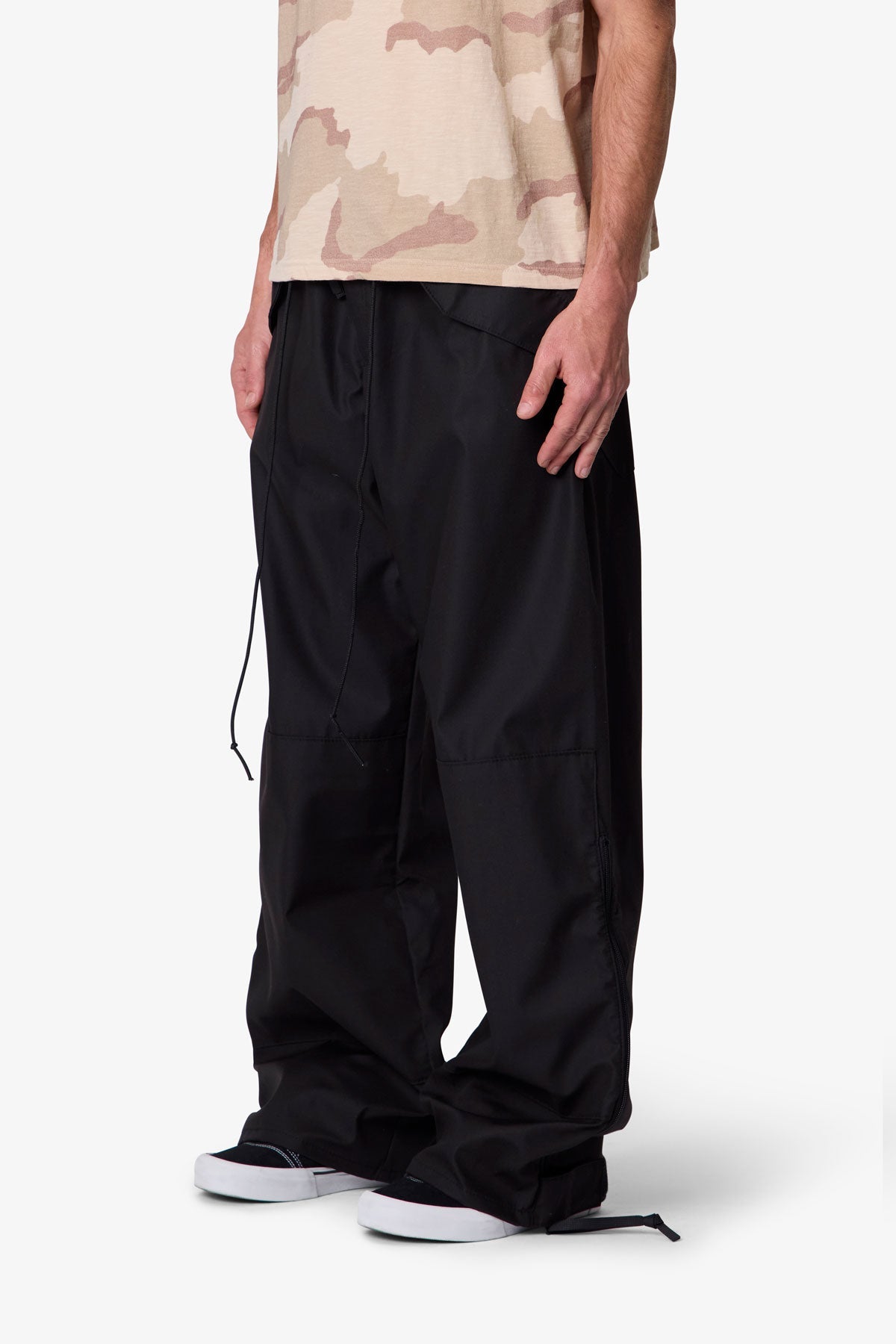Baggy Military Pants - Black