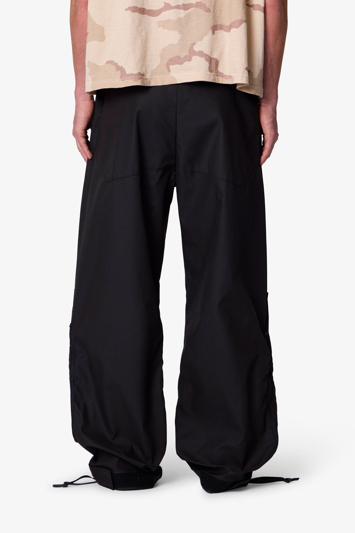 Baggy Military Pants - Black