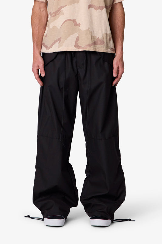 Baggy Military Pants - Black