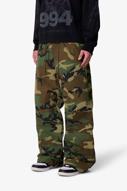 Baggy Military Pants - Camo