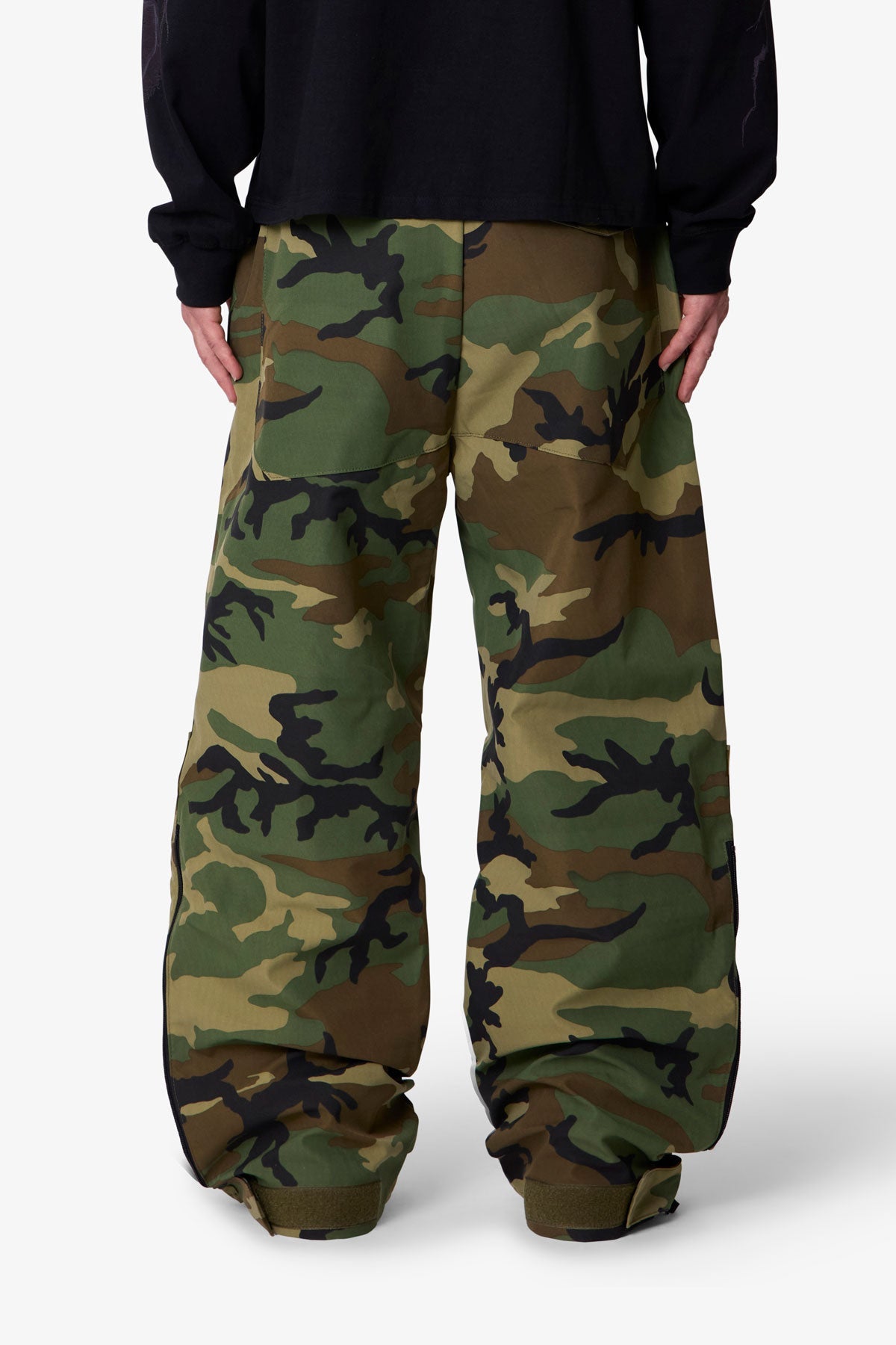Baggy Military Pants - Camo