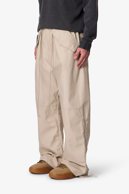 Baggy Military Pants - Off White