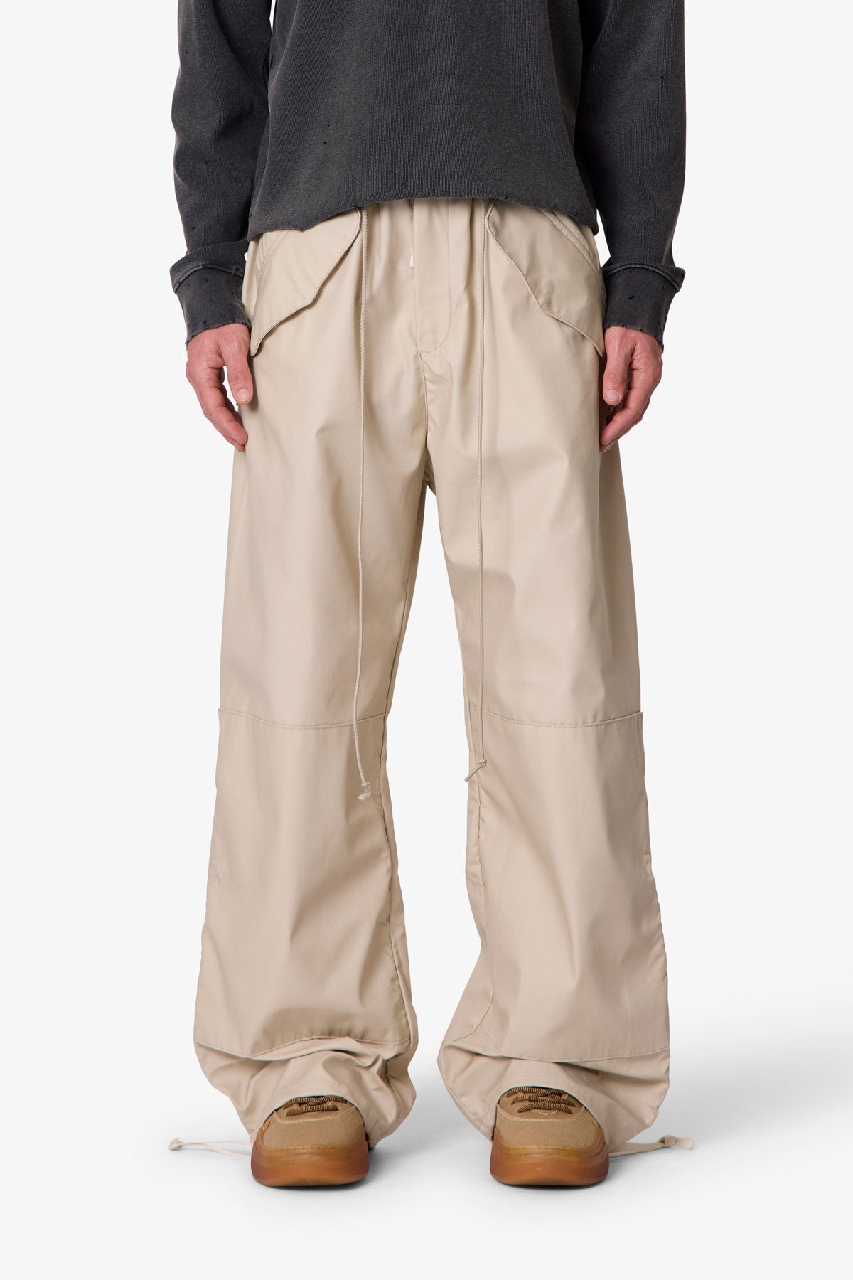 Baggy Military Pants - Off White