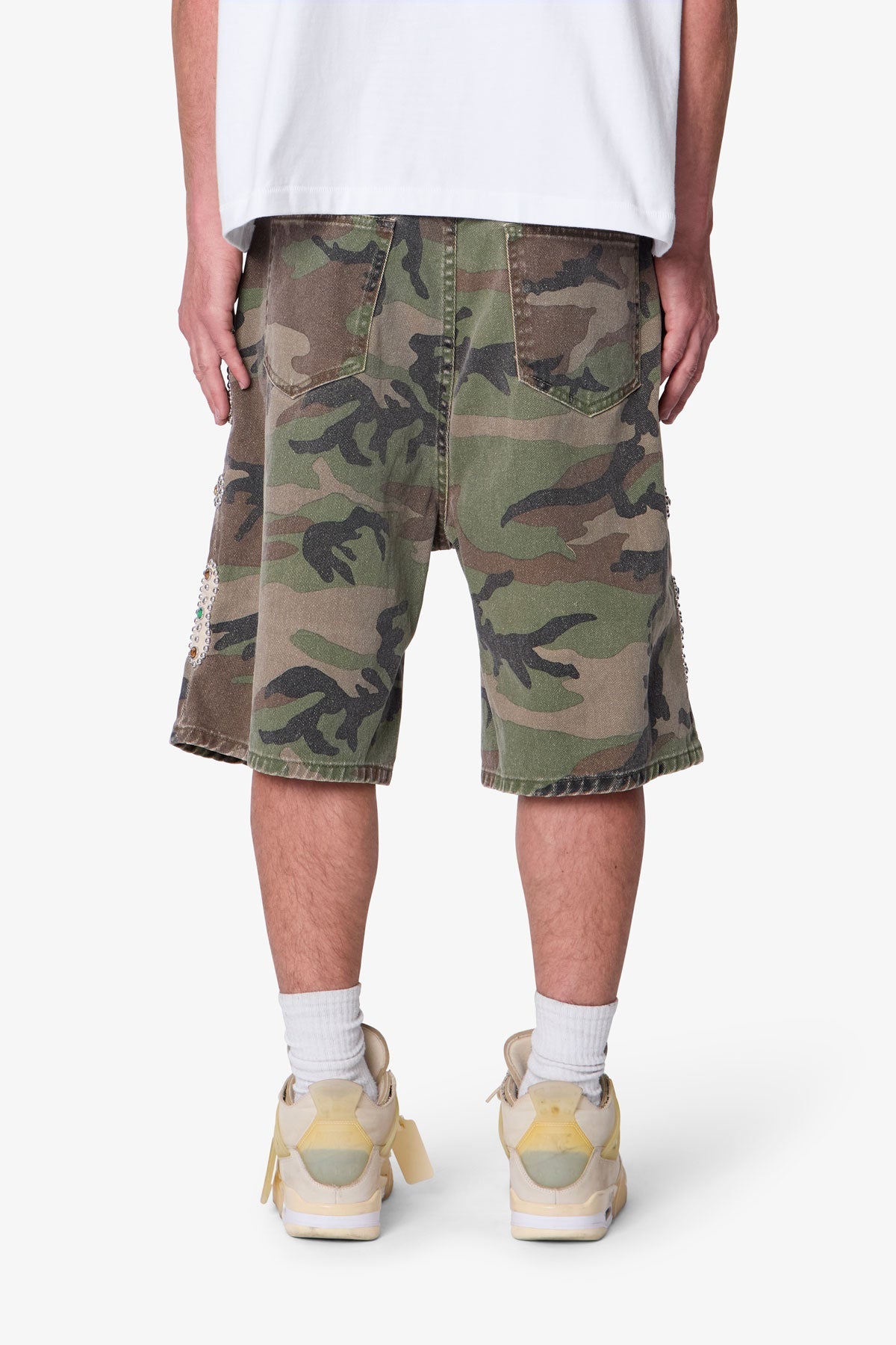 Baggy Mojave Canvas Shorts - Camo