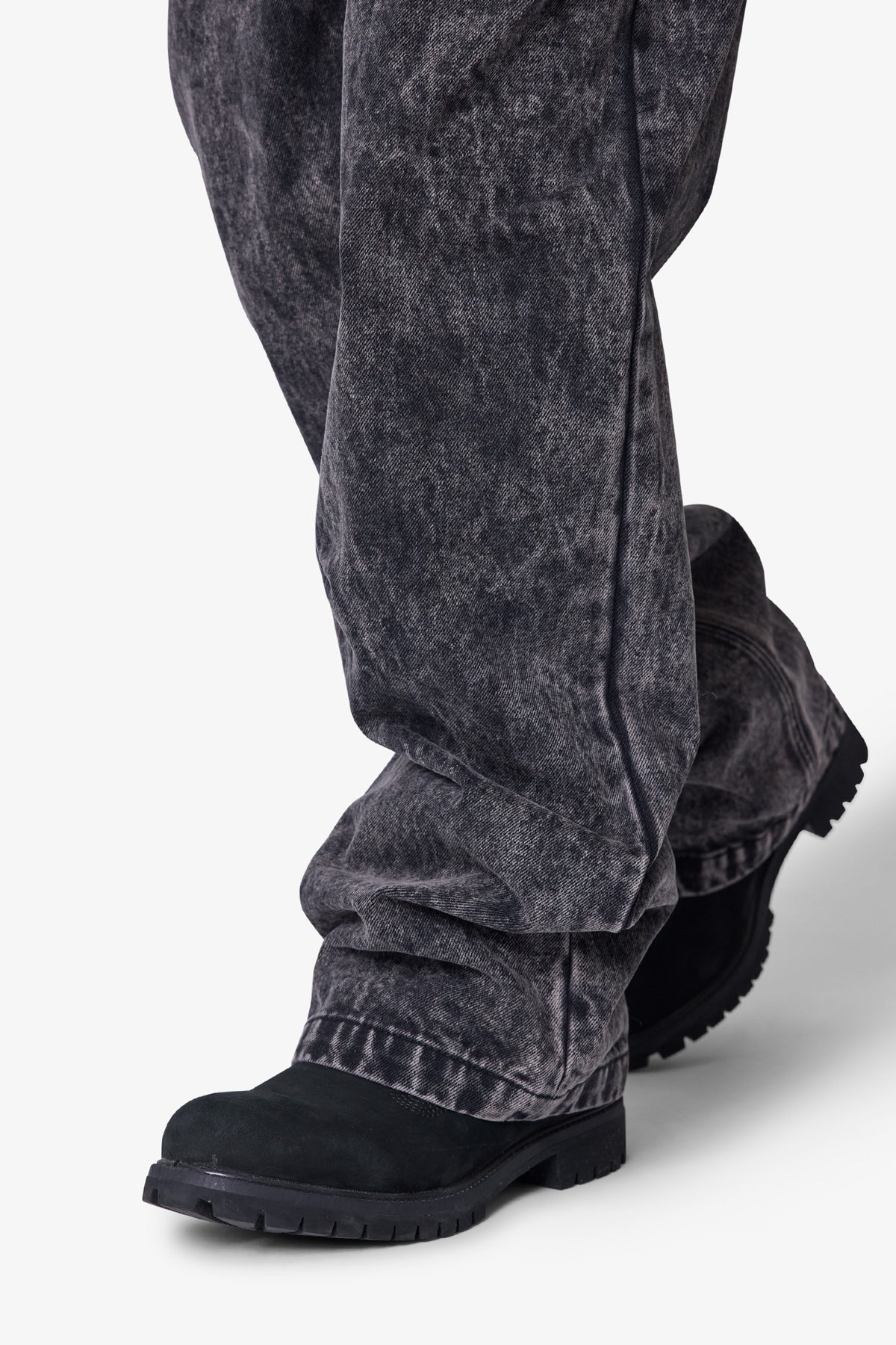Baggy Moto Denim - Vintage Black