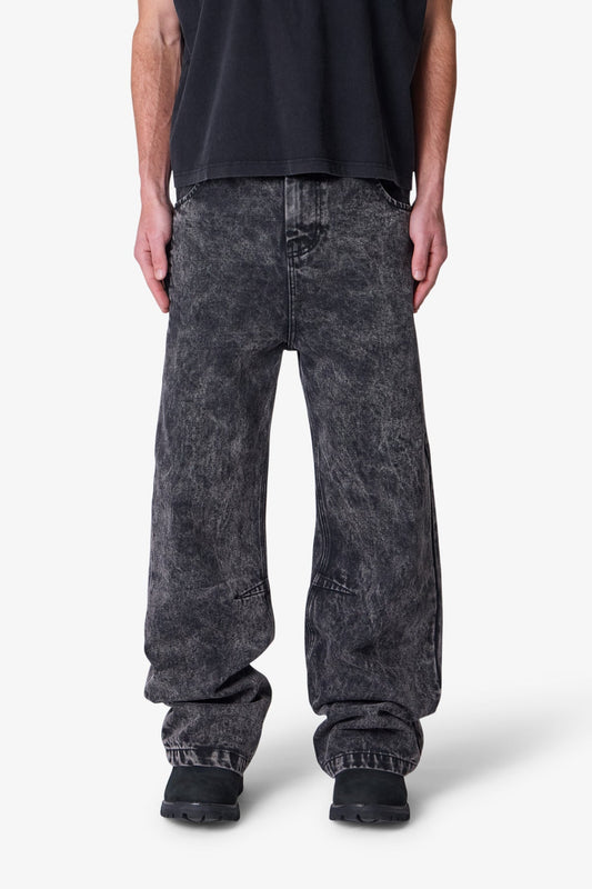 Baggy Moto Denim - Vintage Black