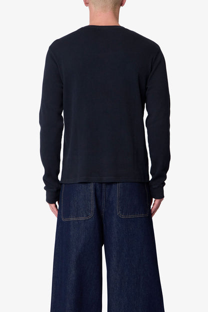 Basic Thermal L/S Tee - Black