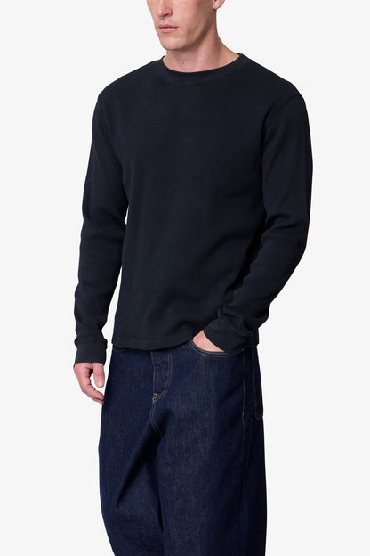 Basic Thermal L/S Tee - Black