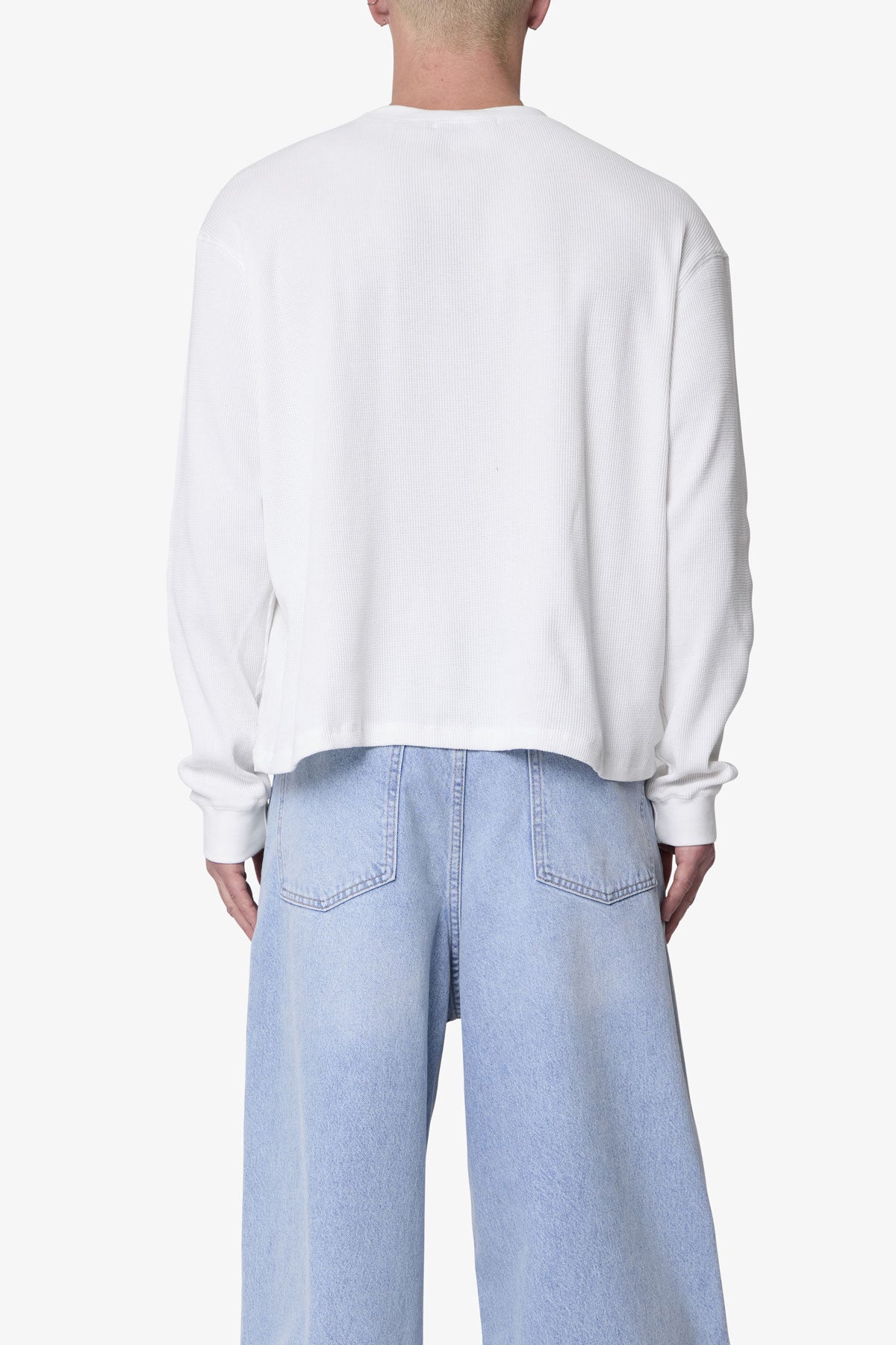 Basic Thermal L/S Tee - White