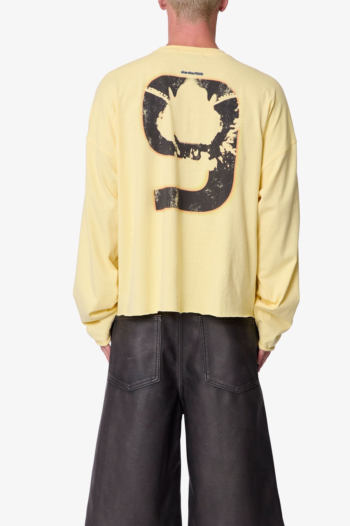 Bleeding L/S Tee - Yellow
