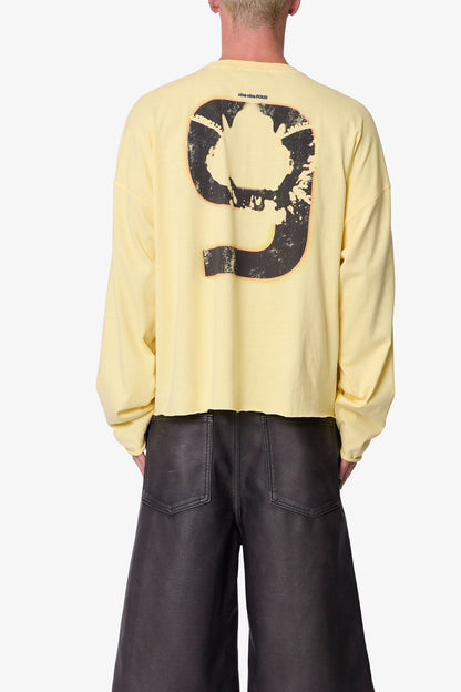 Bleeding L/S Tee - Yellow