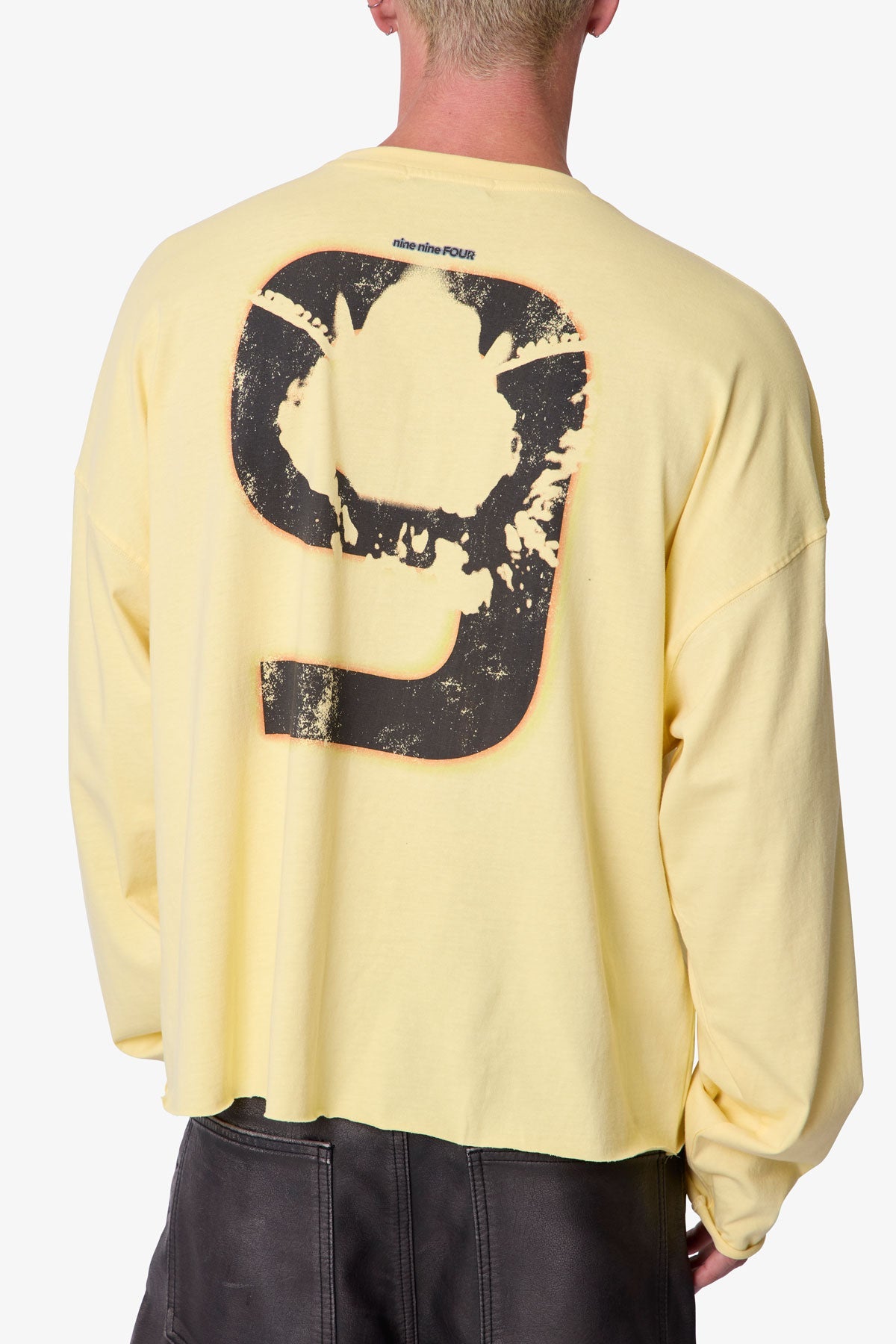 Bleeding L/S Tee - Yellow