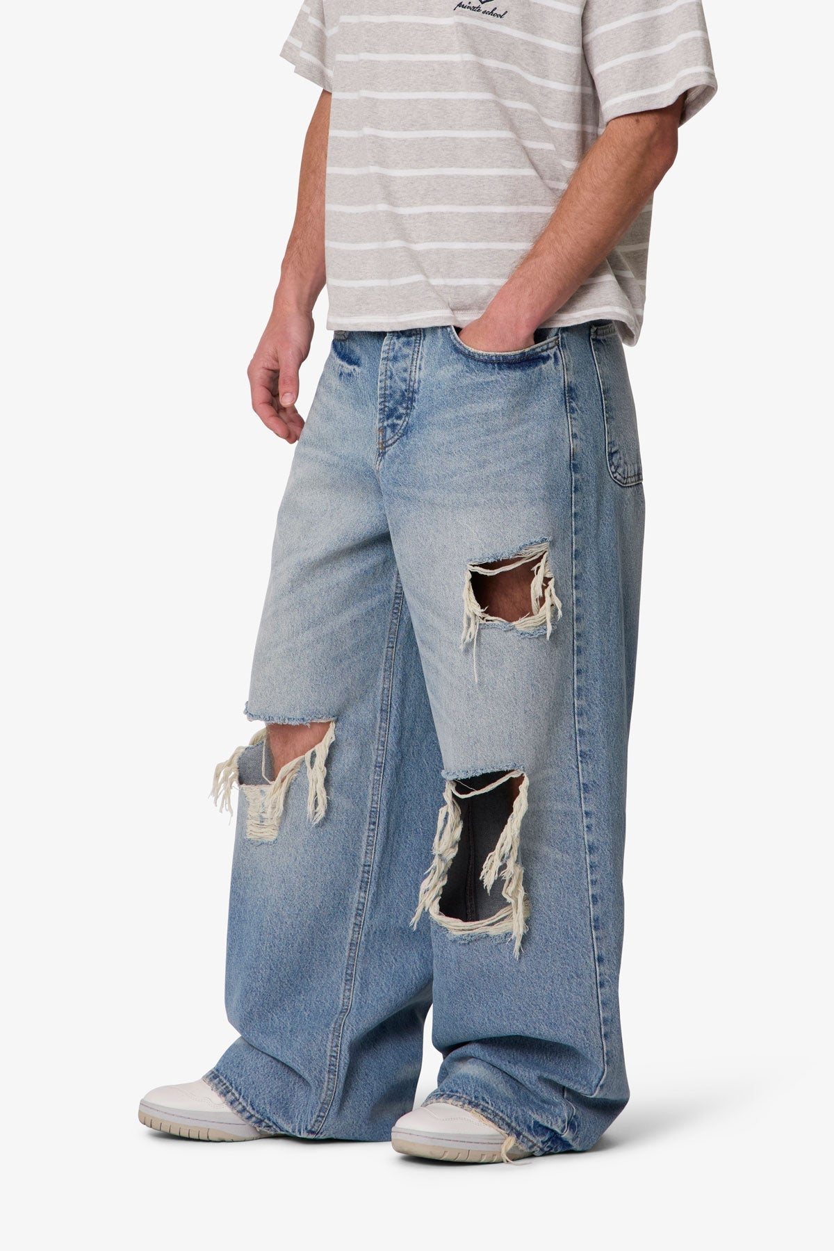 Blowout Rave Denim - Western Blue