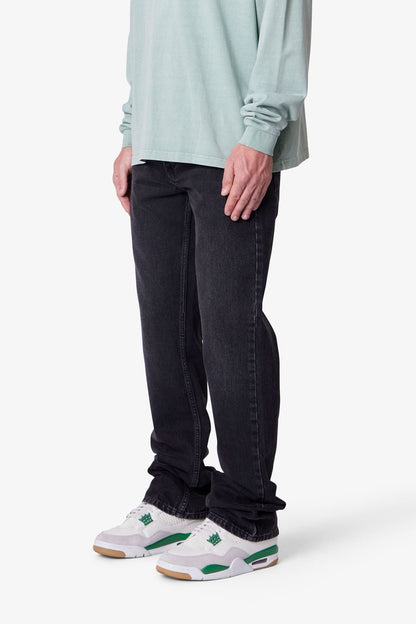 Bootcut Denim - Stone Wash Black