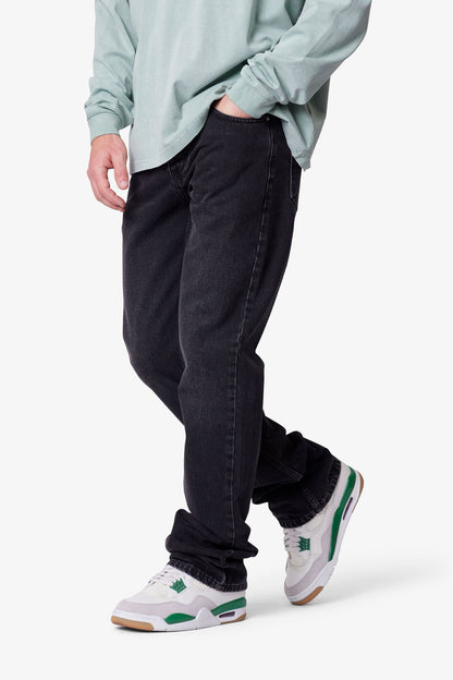 Bootcut Denim - Stone Wash Black
